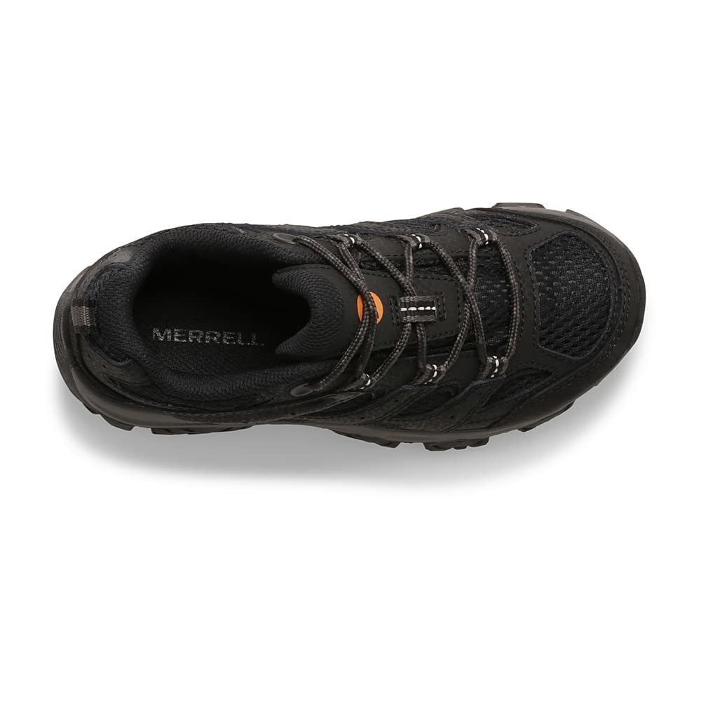 MERRELL MOAB 3 LOW HIKING SHOE, BLACK, 5 WIDE US UNISEX BIG_KID - Picture 6 of 6
